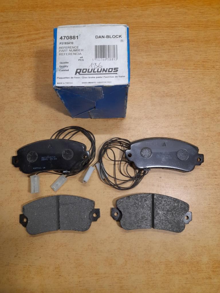 Plaquettes de frein Avant Alfa 33 1.7L QV LesAnciennes.com