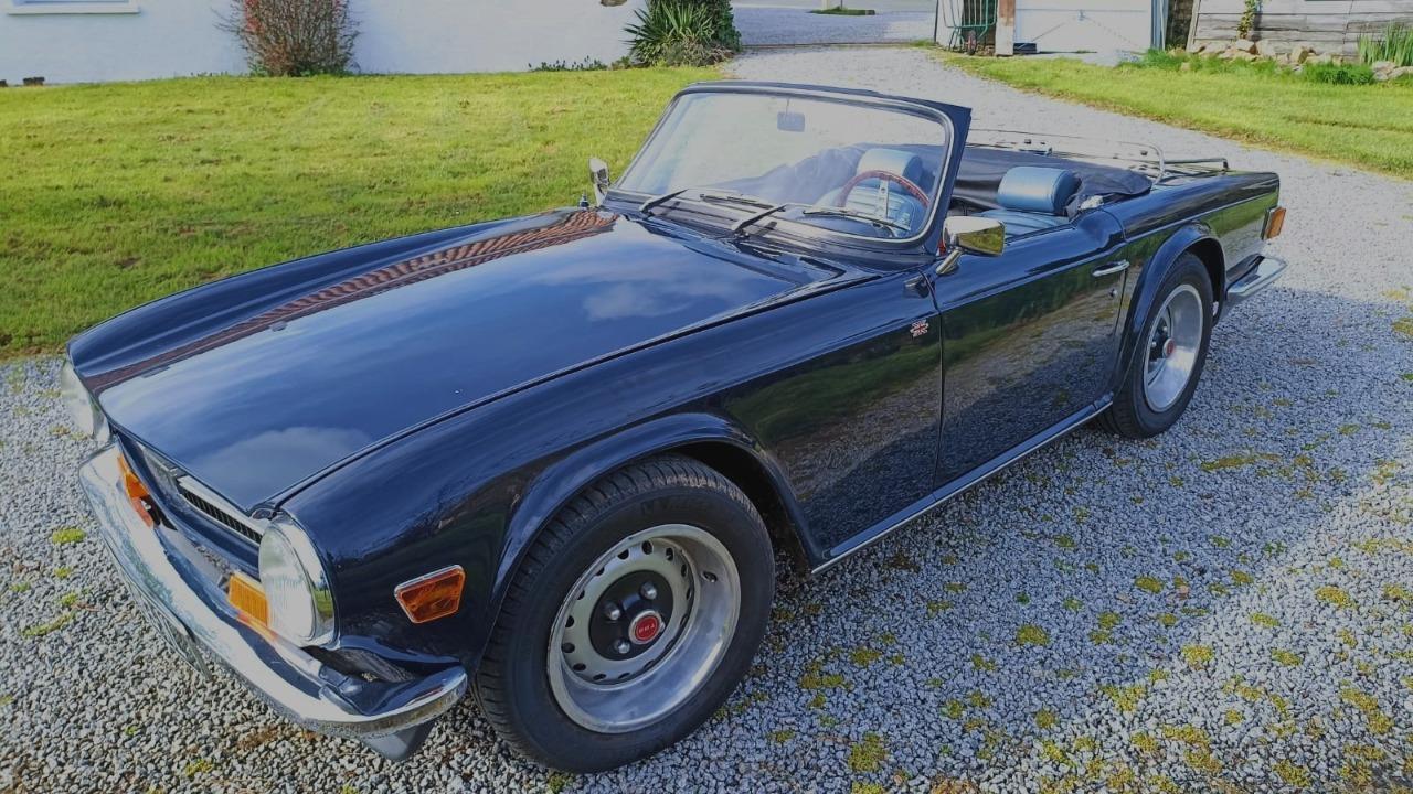 TRIUMPH TR6 Overdrive 150cv - 1969 LesAnciennes.com