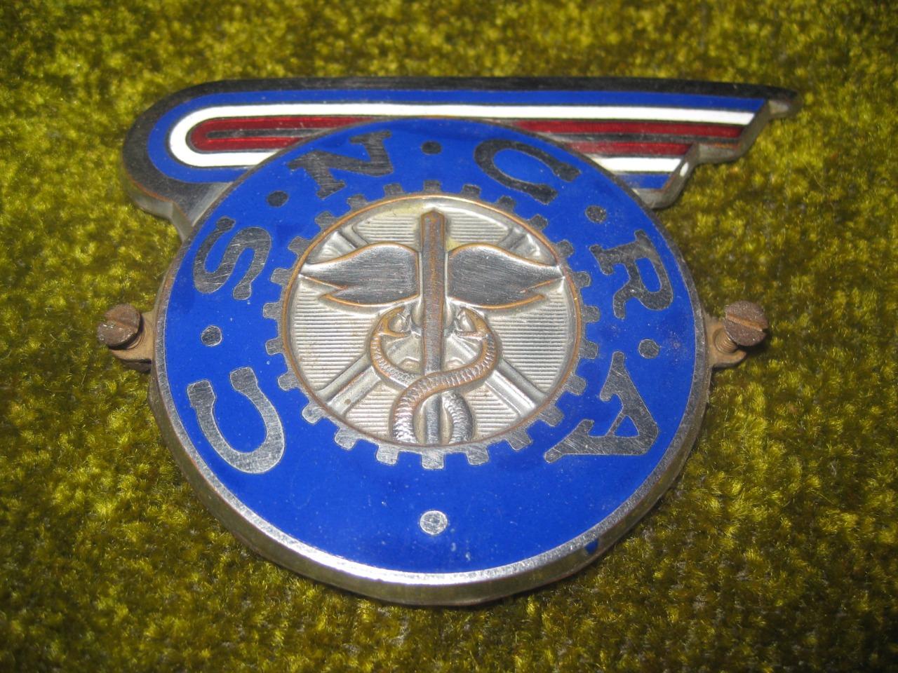 Badge émaillé de la CSNCRA LesAnciennes.com