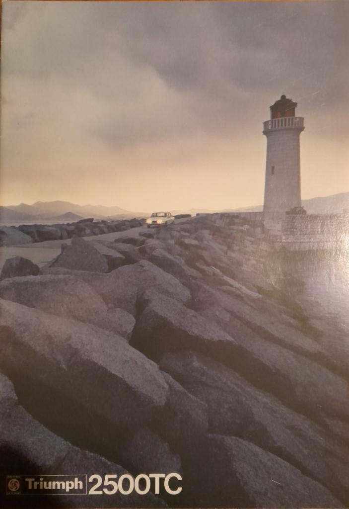 Triumph 2500 TC catalogue publicitaire LesAnciennes.com