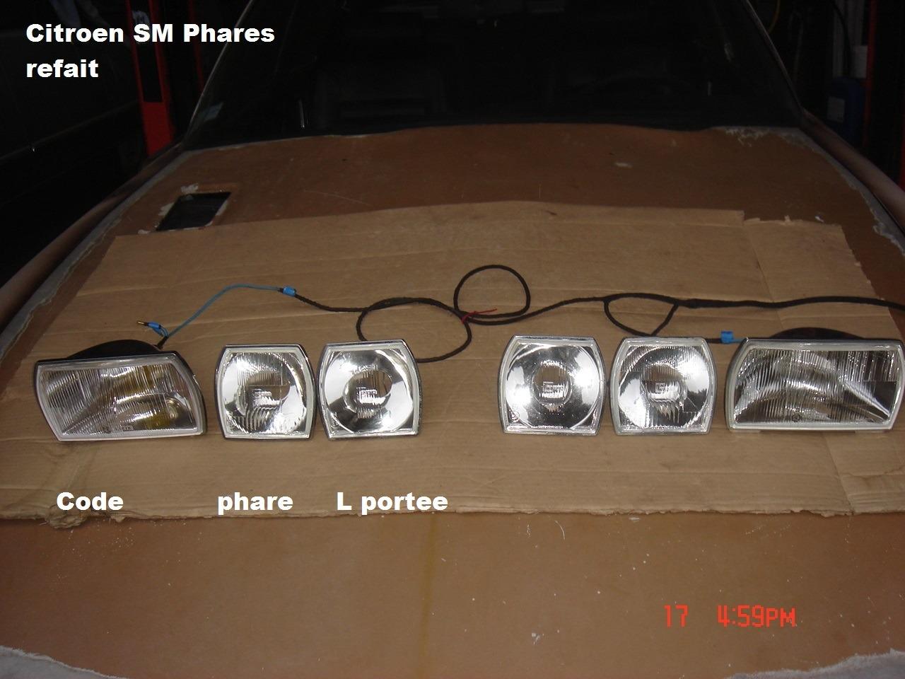 Phares CITROEN SM LesAnciennes.com