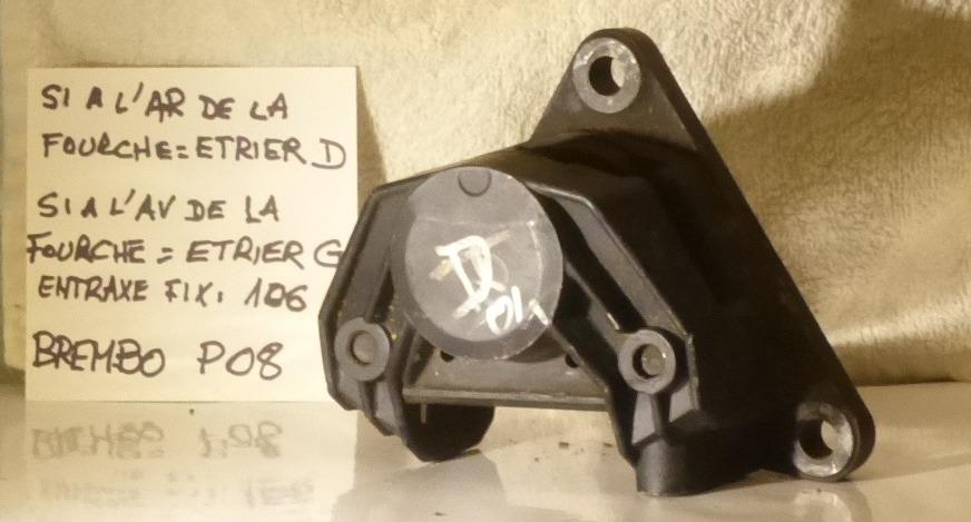 Etrier BREMBO P08 MOTO GUZZI LesAnciennes.com