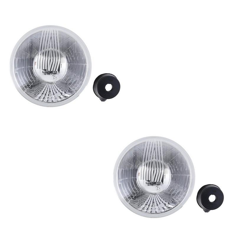 Jeu de 2 optiques de phares pour LAND ROVER LesAnciennes.com