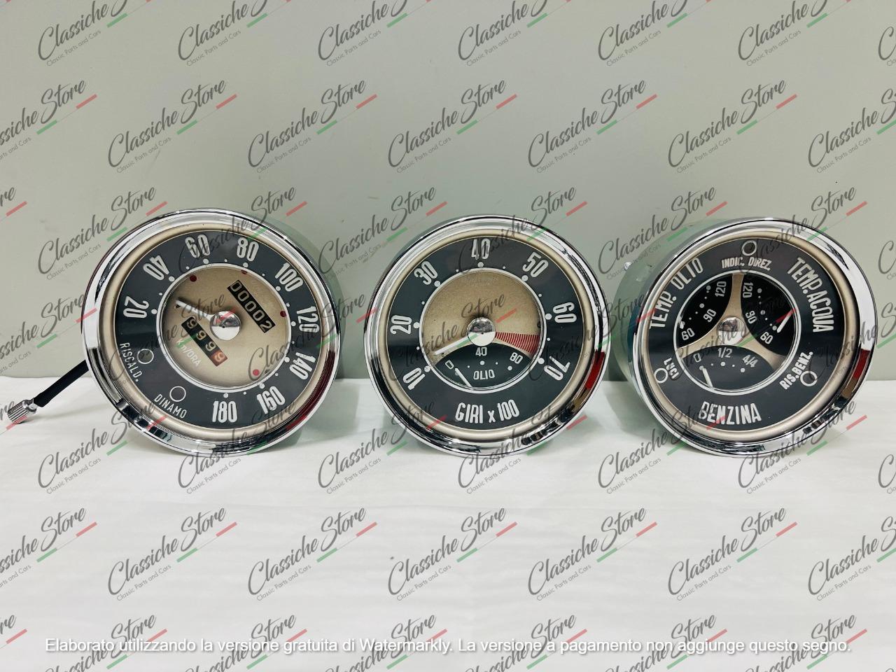 Instruments Alfa Romeo Giulietta Spider LesAnciennes.com