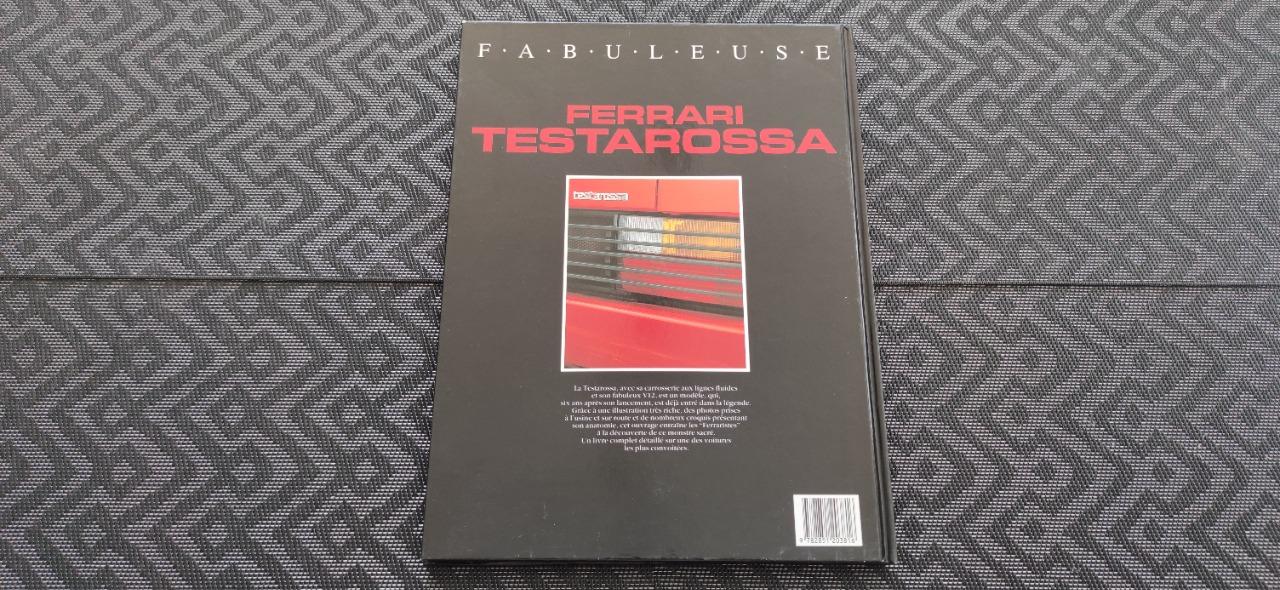 Livre FABULEUSE FERRARI TESTAROSSA LesAnciennes.com