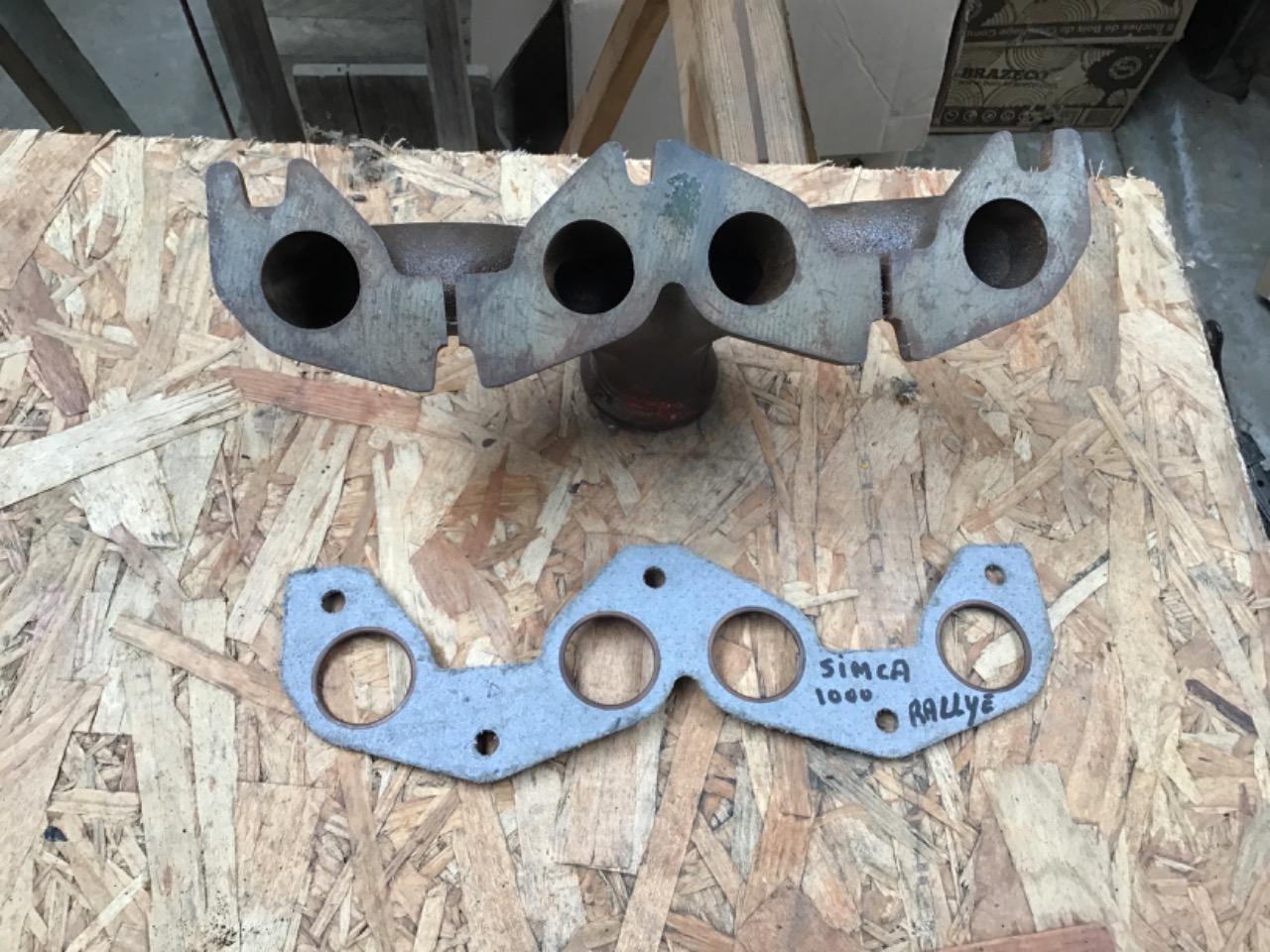 COLLECTEUR ÉCHAPPEMENT NEUF SIMCA 1000 RALLYE LesAnciennes.com