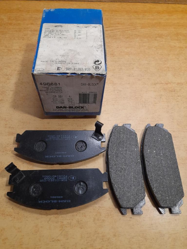 Plaquettes de Frein Avant Honda CRX Accord LesAnciennes.com