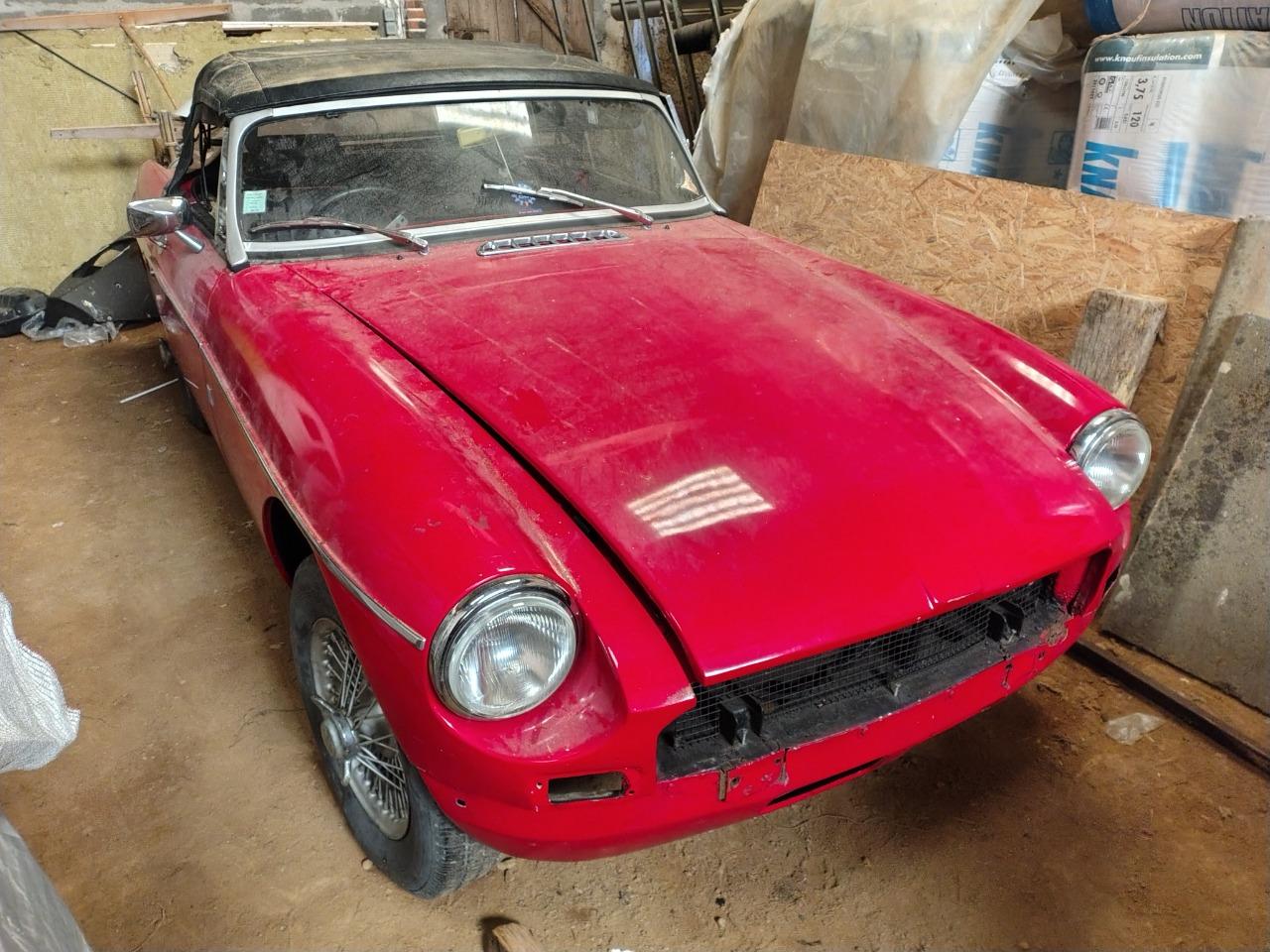Mg MgB Roadster de 1979 à vendre - voiture ancienne de collection