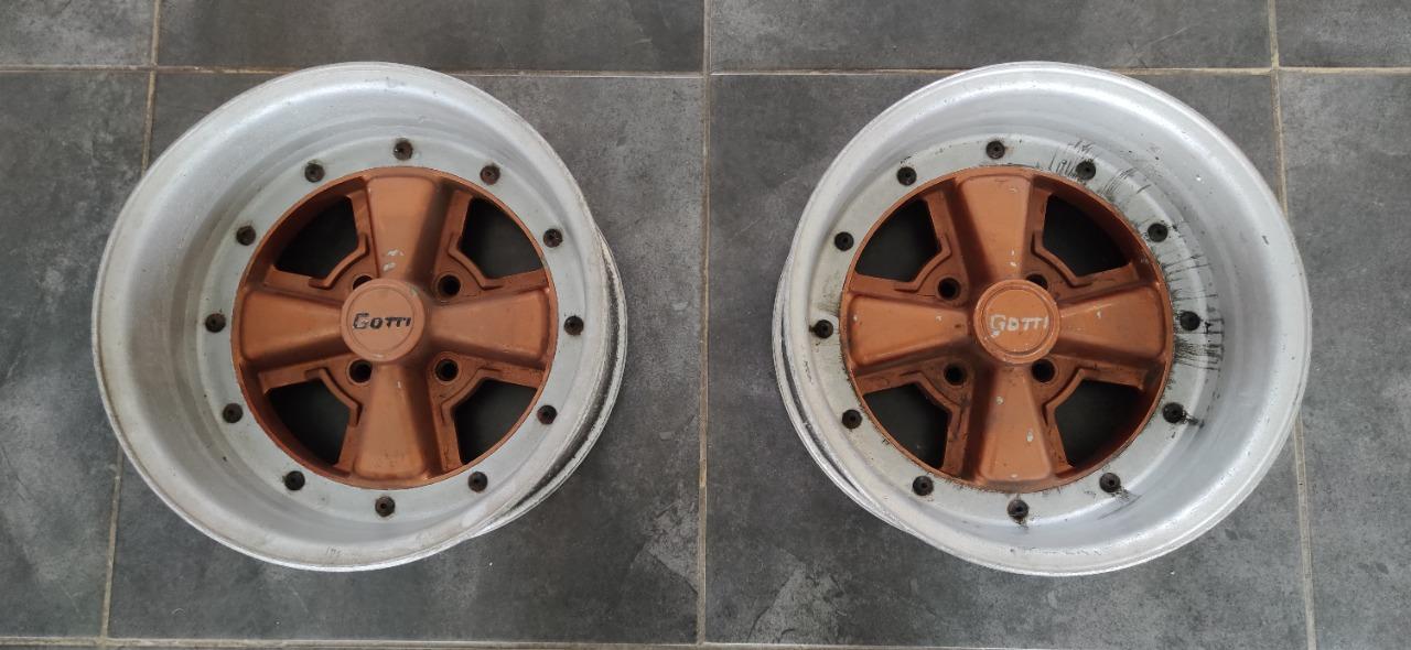 Jantes larges GOTTI démontables SIMCA 1000 LesAnciennes.com