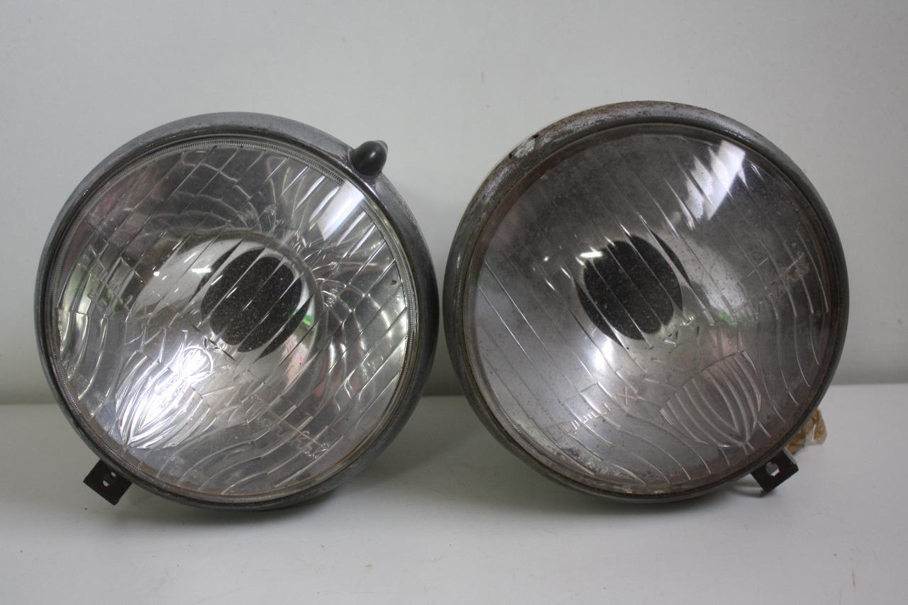Paire de phares Marchal AB TP 490 Citroen 2cv 2cv4 LesAnciennes.com