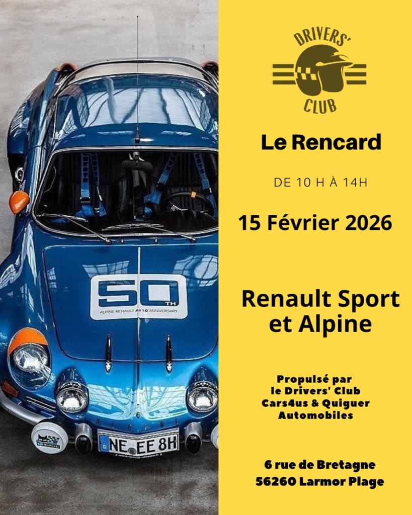 Rencard Renault Sport et Alpine LesAnciennes.com