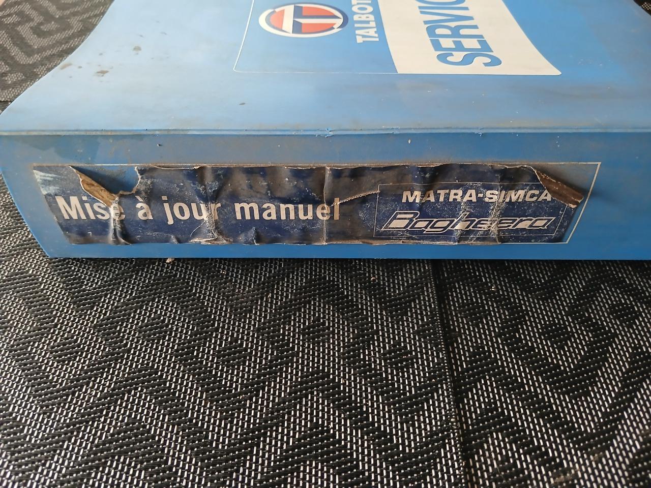 Mise à jour MATRA SIMCA BAGHEERA LesAnciennes.com