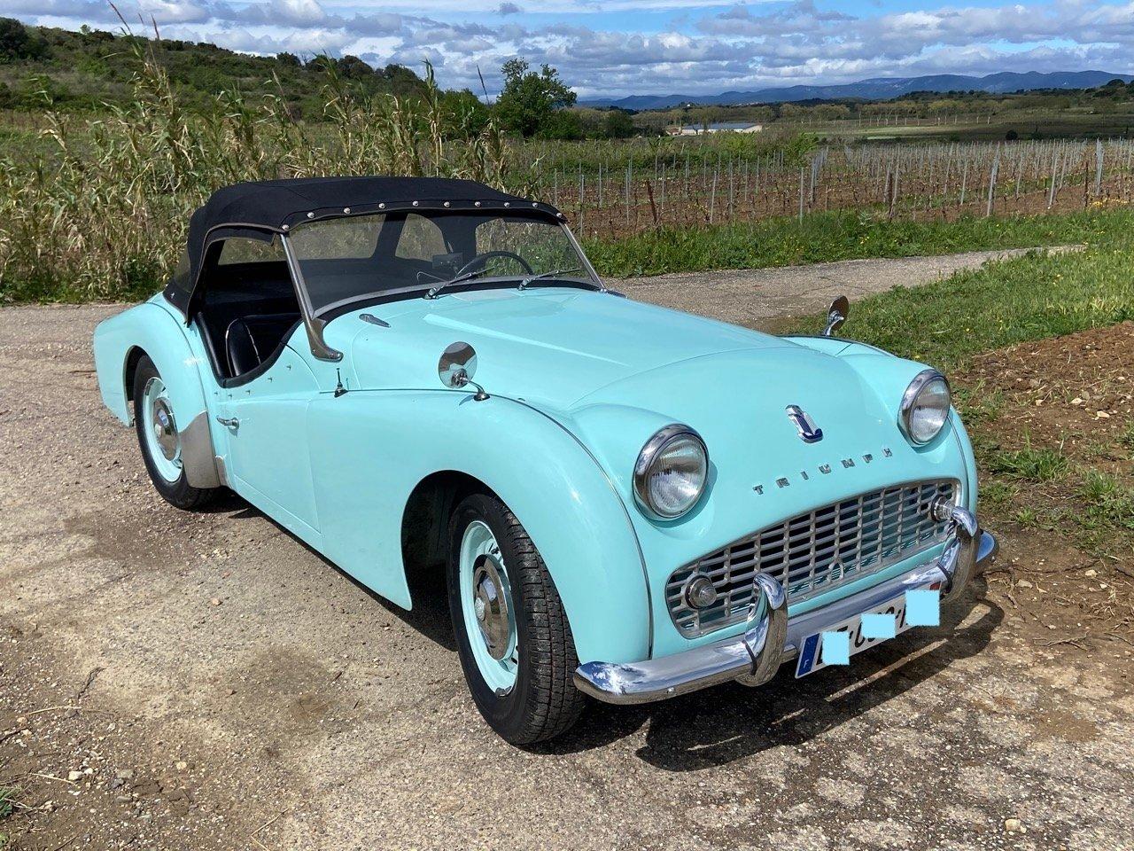 1959 Triumph TR3A LesAnciennes.com