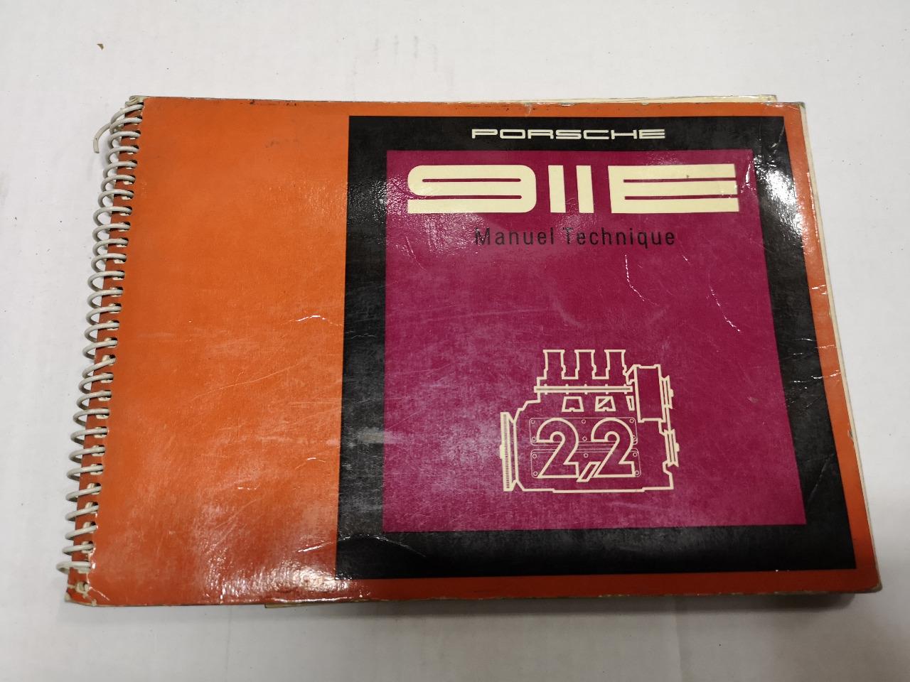 Manuels techniques Porsche 911E, T et S LesAnciennes.com