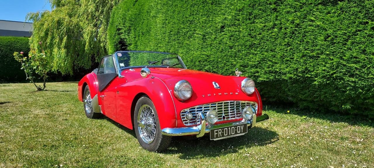 TRIUMPH TR3 Roadster - 1960 LesAnciennes.com