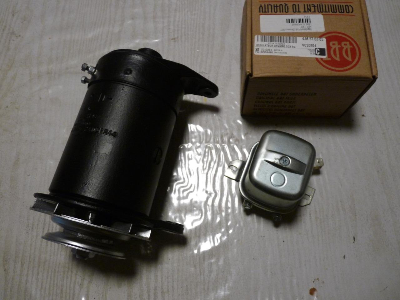 Dynamo 6 volts Bosch Opel Olympia/Kapitan/Rekord LesAnciennes.com