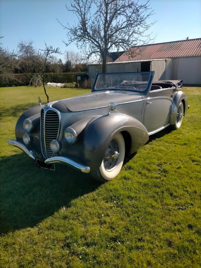 DELAHAYE 135 cabriolet - 1949 LesAnciennes.com