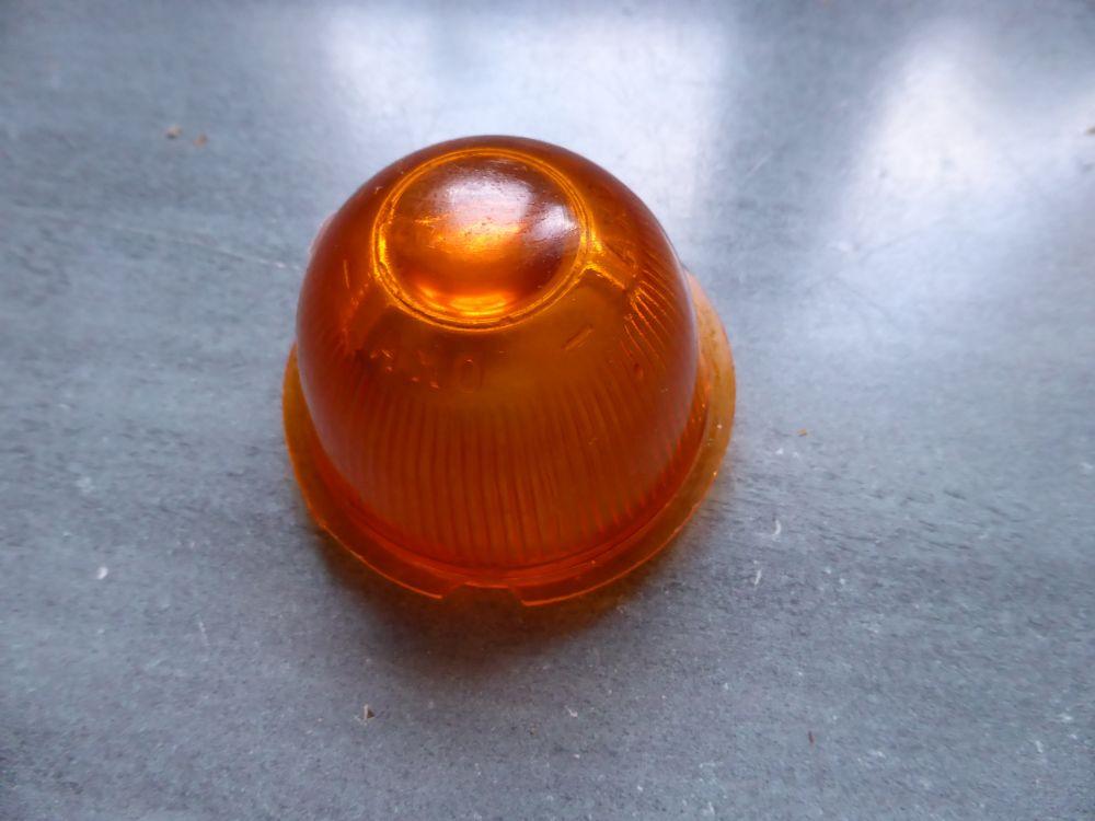 Cabochon feu clignotant orange AXO LesAnciennes.com