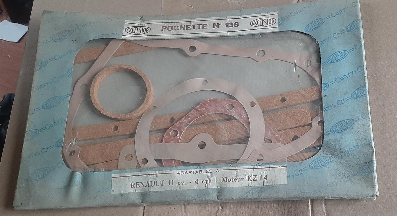 Pièces RENAULT KZ POCHETTES JOINTS LesAnciennes.com