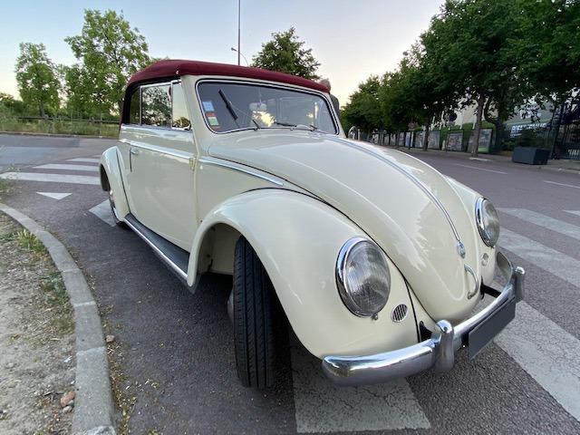 VOLKSWAGEN Coccinelle OVALE DÉCAPOTABLE - 1954 LesAnciennes.com
