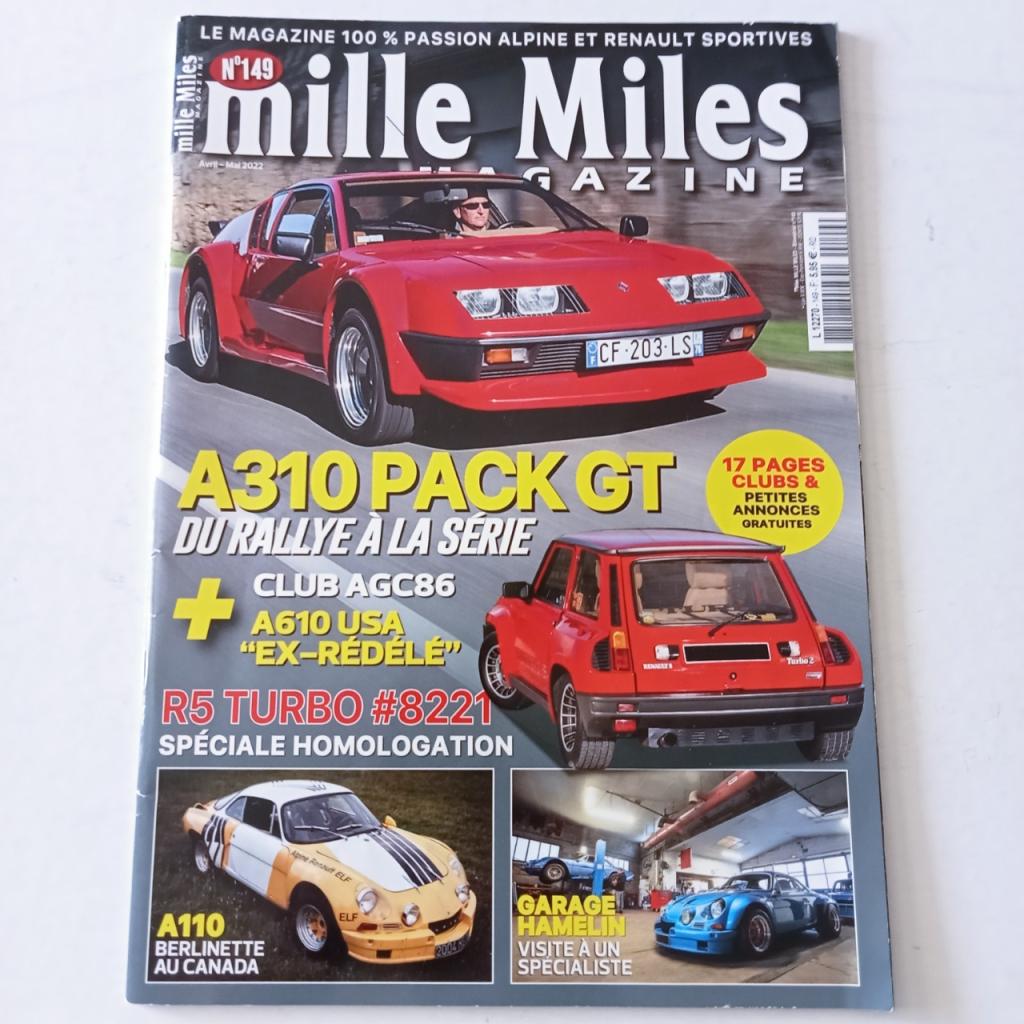 LIVRE AUTOMBILE MILLE MILES N° 149 LesAnciennes.com