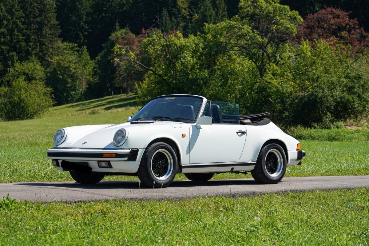 PORSCHE 911 3.2 CABRIOLET - 1987 LesAnciennes.com
