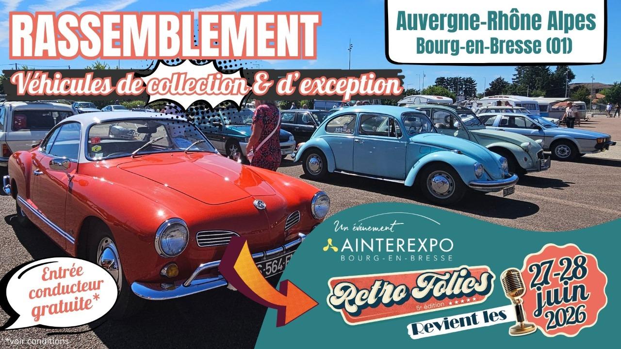 Rassemblement de véhicules de collection | Retro Folies LesAnciennes.com