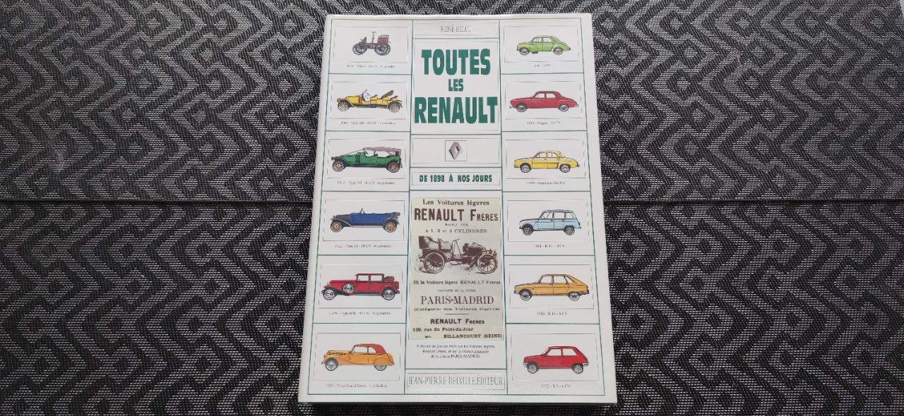Livre TOUTES LES RENAULT LesAnciennes.com