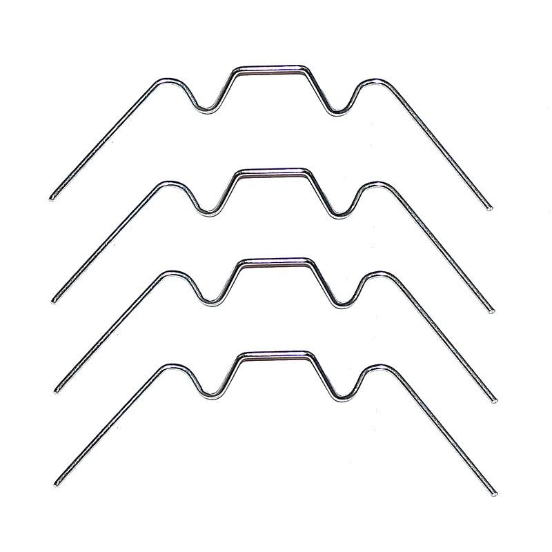 Jeu de 4 agrafes pour phares Cibié SUPER OSCAR LesAnciennes.com