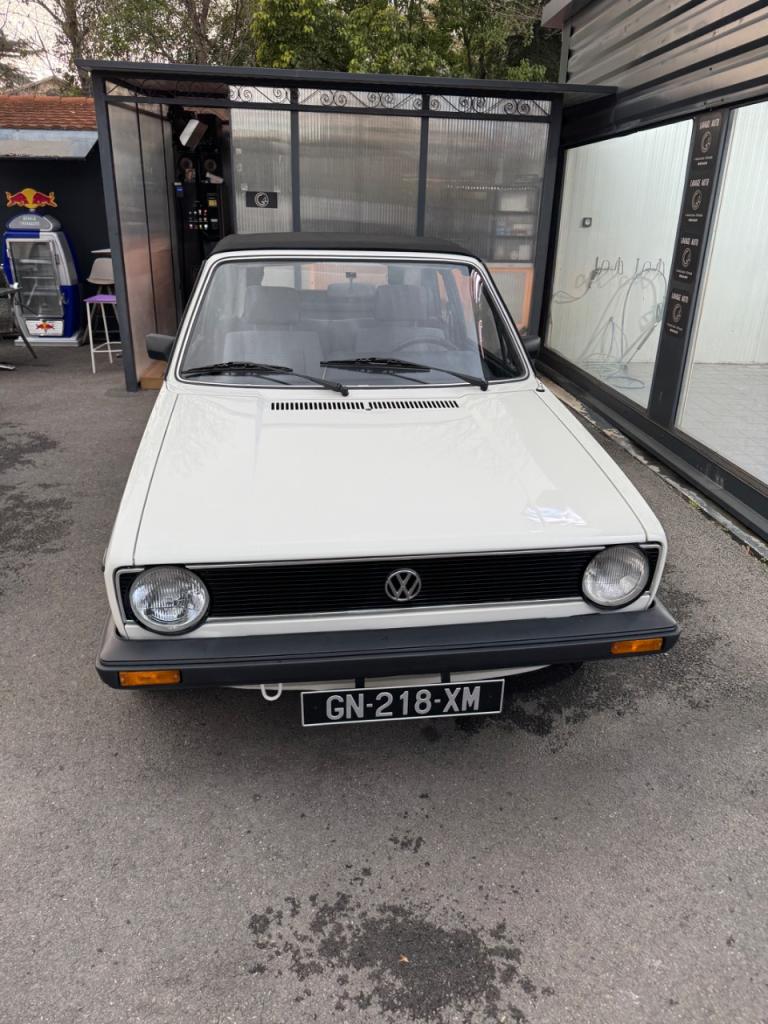VOLKSWAGEN Golf Cabriolet karman - 1981 LesAnciennes.com