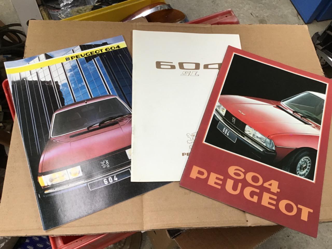 PUBLICITÉS D’ÉPOQUE PEUGEOT 604 LesAnciennes.com