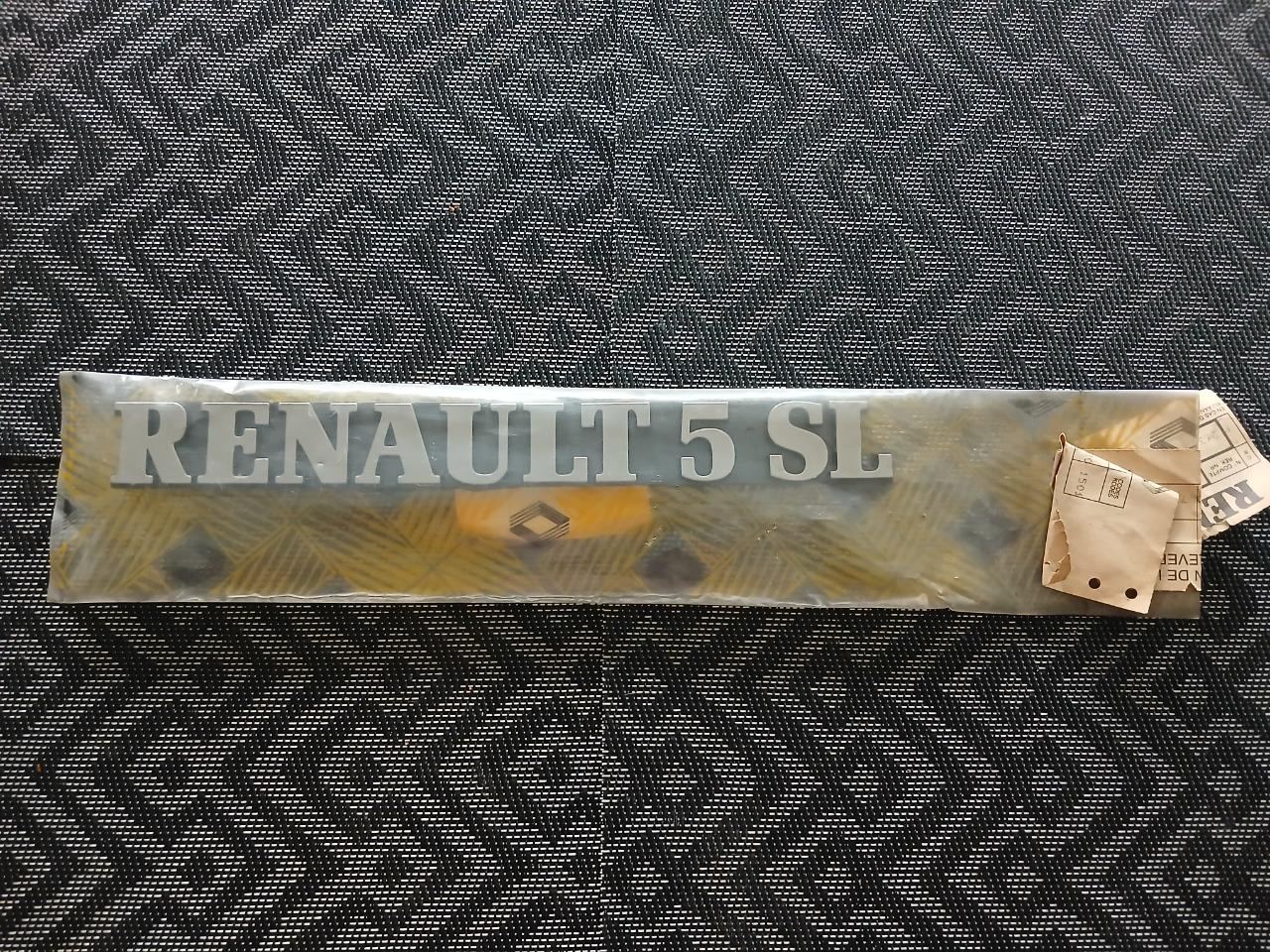 Monogramme RENAULT Super 5 SL LesAnciennes.com