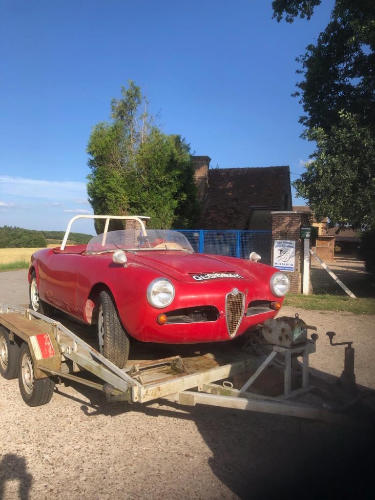 ALFA ROMEO Spider GIULIA COURSIFIEE - 1965 LesAnciennes.com