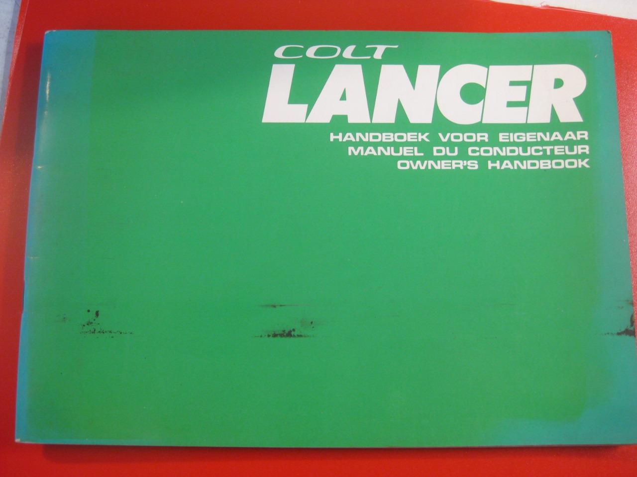 Mitsubishi Colt Lancer, Notice entretien LesAnciennes.com