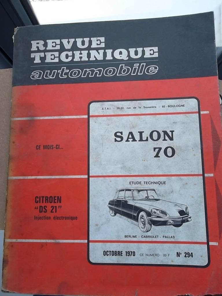 REVUE TECHNIQUE CITROEN DS21 N294 LesAnciennes.com