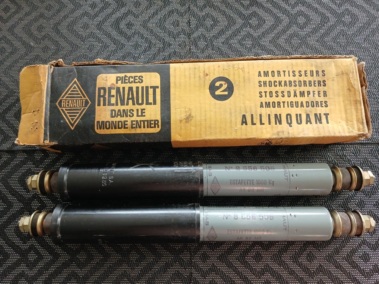 Amortisseurs arrière RENAULT Estafette 1000 kgs LesAnciennes.com