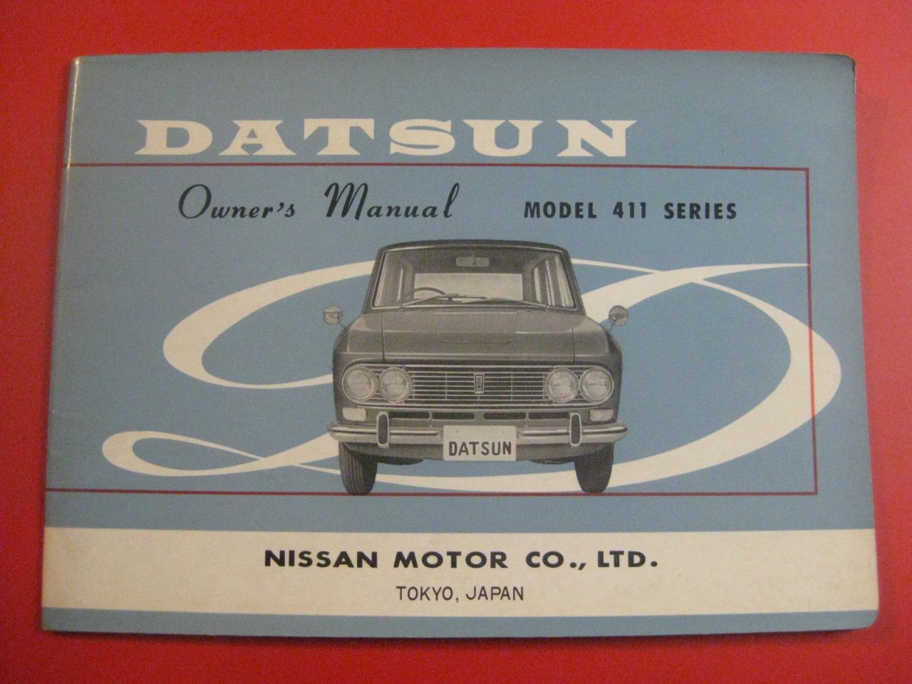 Datsun 411 Notice entretien 1967 LesAnciennes.com