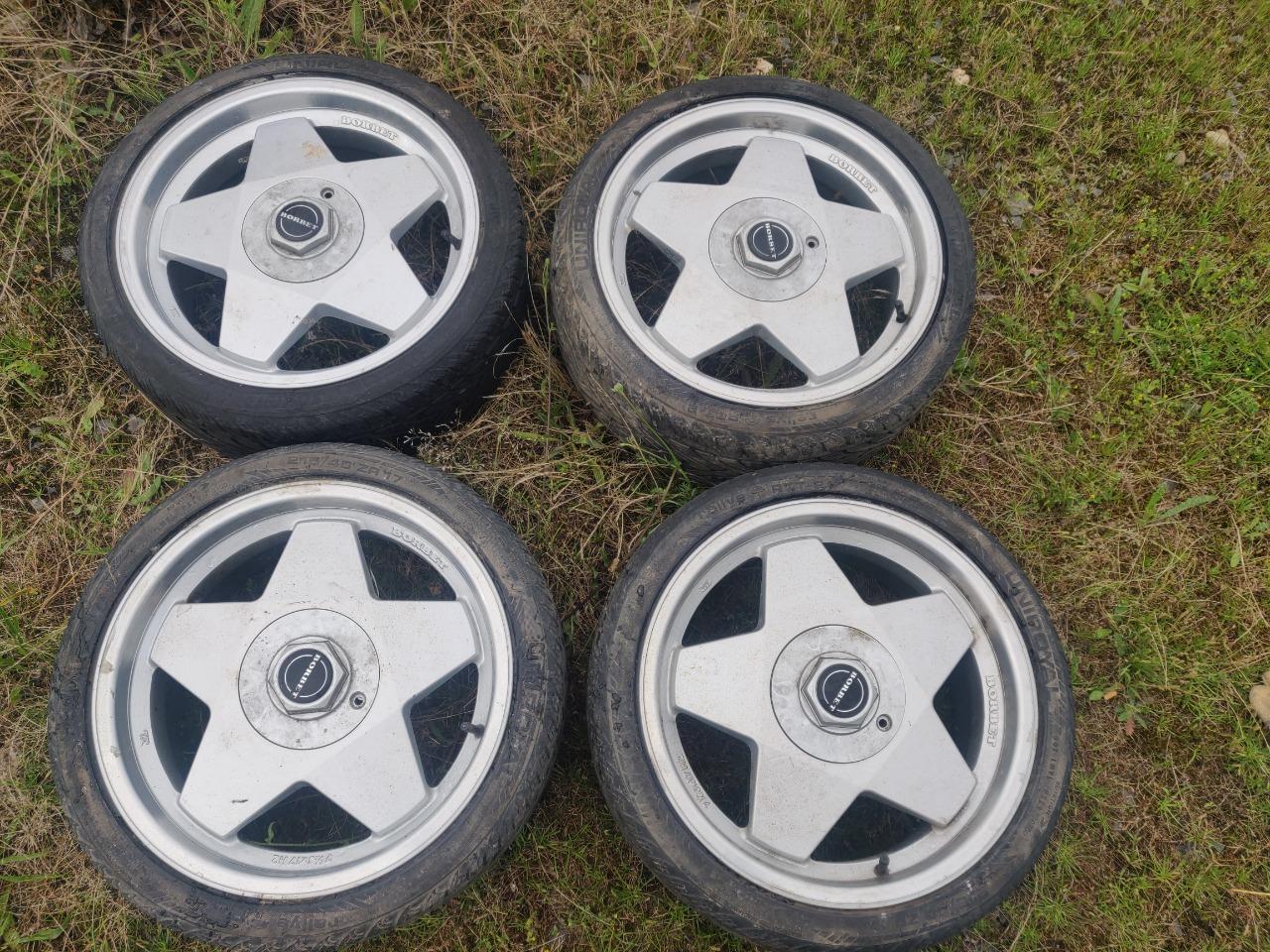 Jantes BORBET Type A + pneus LesAnciennes.com