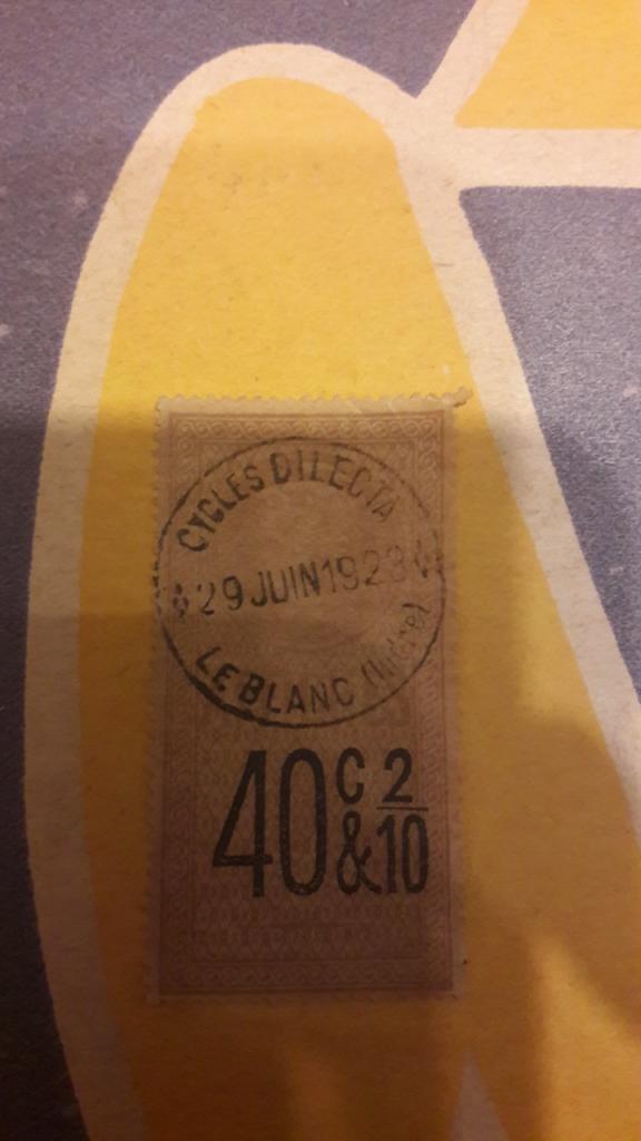 Cycles DILECTA affiche originale 1923 LesAnciennes.com