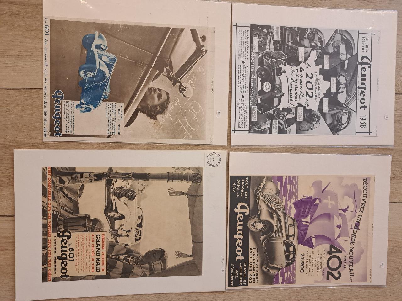 AFFICHES PUBLICITAIRES PEUGEOT LesAnciennes.com