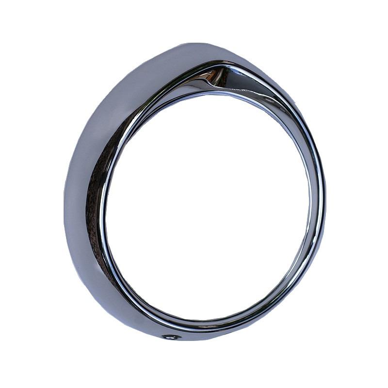 Cerclage chromé de phare PEUGEOT 404 LesAnciennes.com