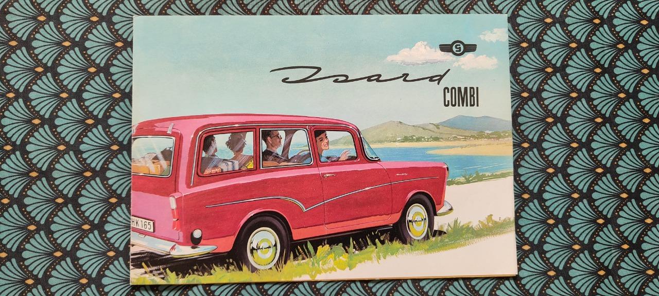 Dépliant publicitaire Hans Glas Isard combi LesAnciennes.com