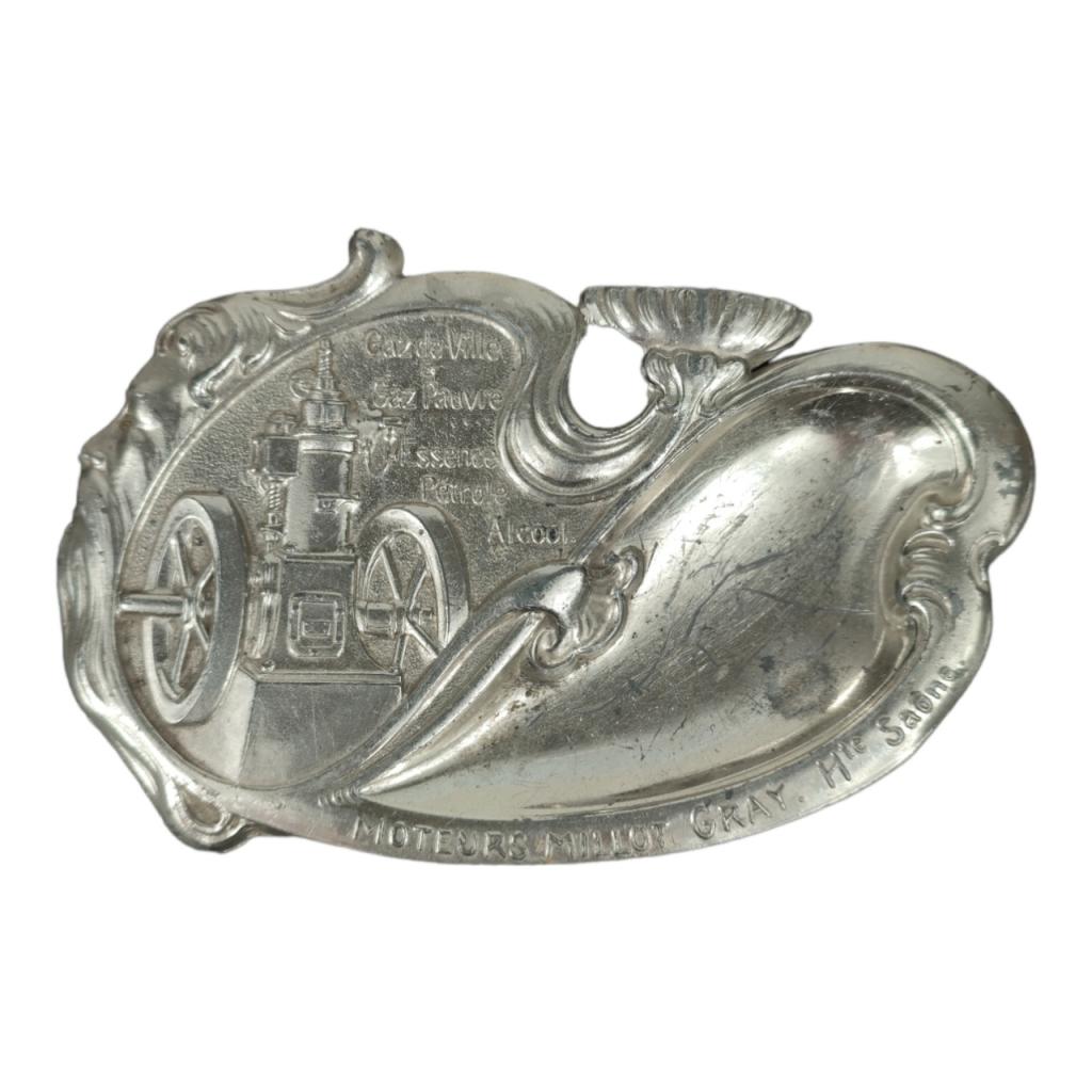 Cendrier ancien moteurs Millot Gray 70 haute Saône LesAnciennes.com