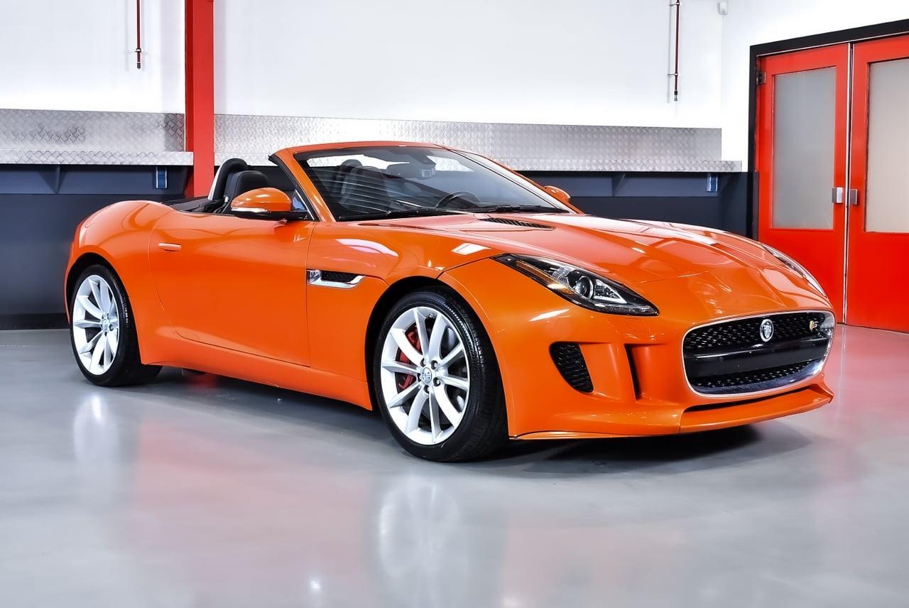 2014 Jaguar F-Type S Convertible 3,0L "Supercharge LesAnciennes.com