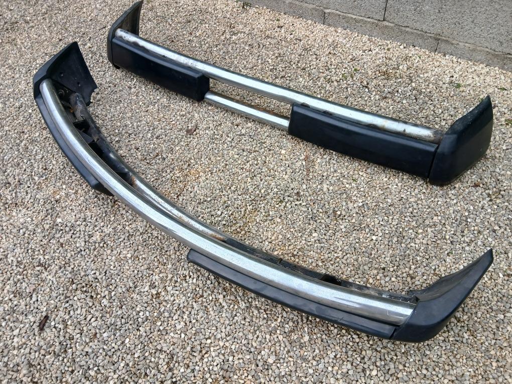 Pare-chocs FIAT 124 Spider 'USA' LesAnciennes.com