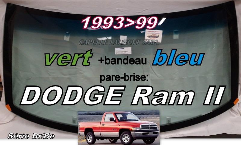 DODGE RAM Pickup pare-brise LesAnciennes.com