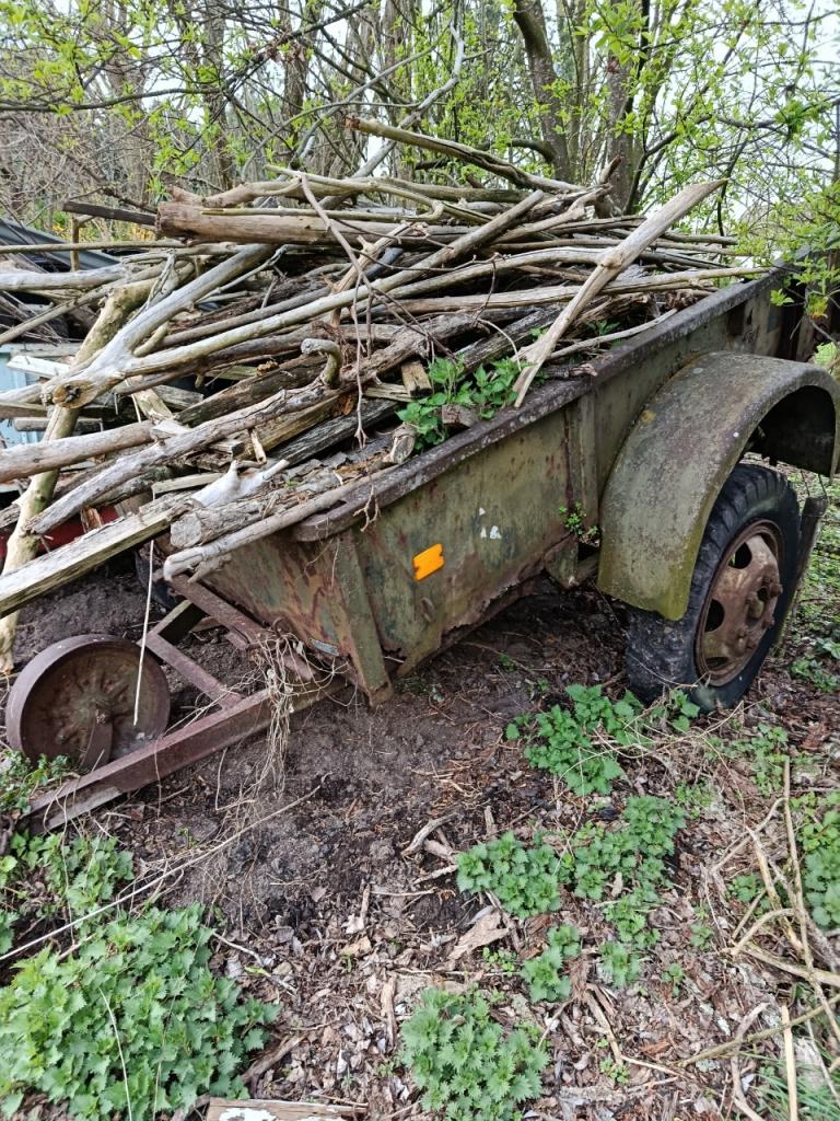 ARMÉE Remorque basculante Pour jeep ou camion - 19 LesAnciennes.com