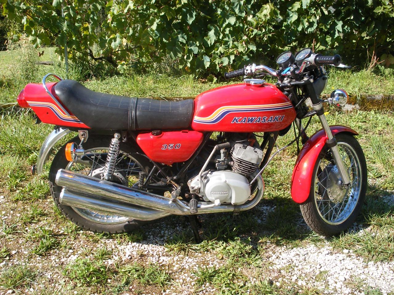 KAWASAKI 350 S2 - 1972 LesAnciennes.com