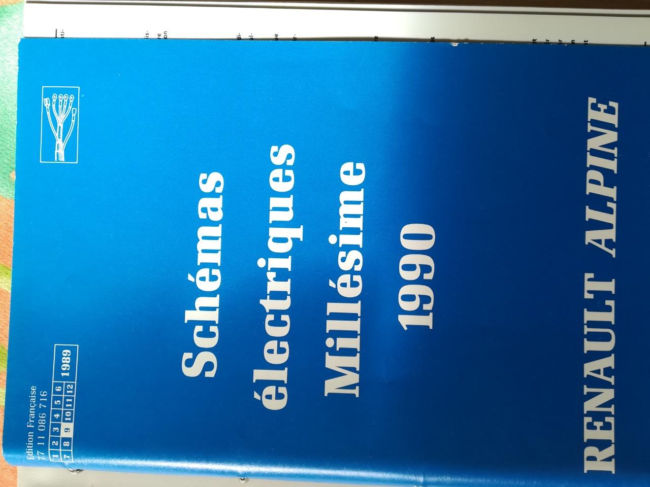 Alpine V6 Turbo Schémas électriques LesAnciennes.com