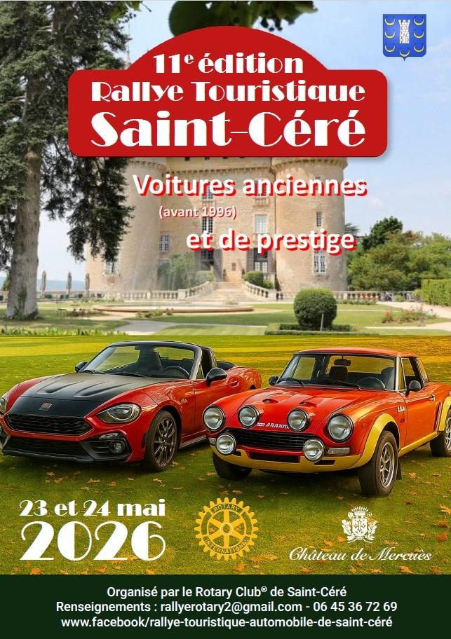 Rallye touristique automobile de Saint-Céré LesAnciennes.com